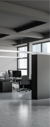 Modern office interior representing organisational perspective